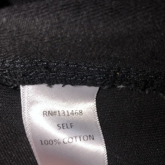 FATE black boho top snap buttons size small - Picture 5 of 7